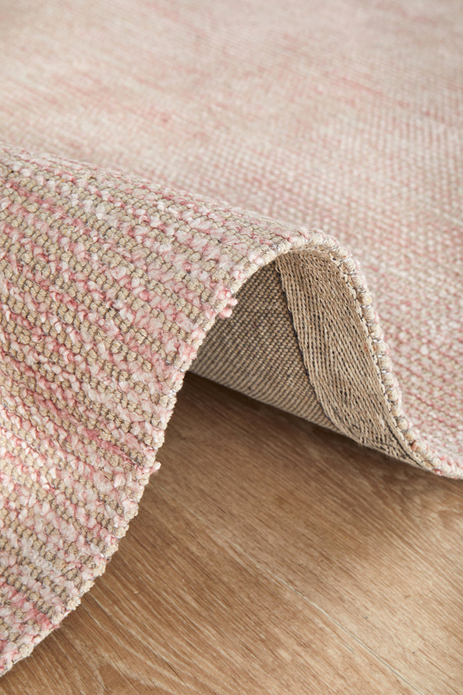 Allure Rose Cotton Rayon Rug