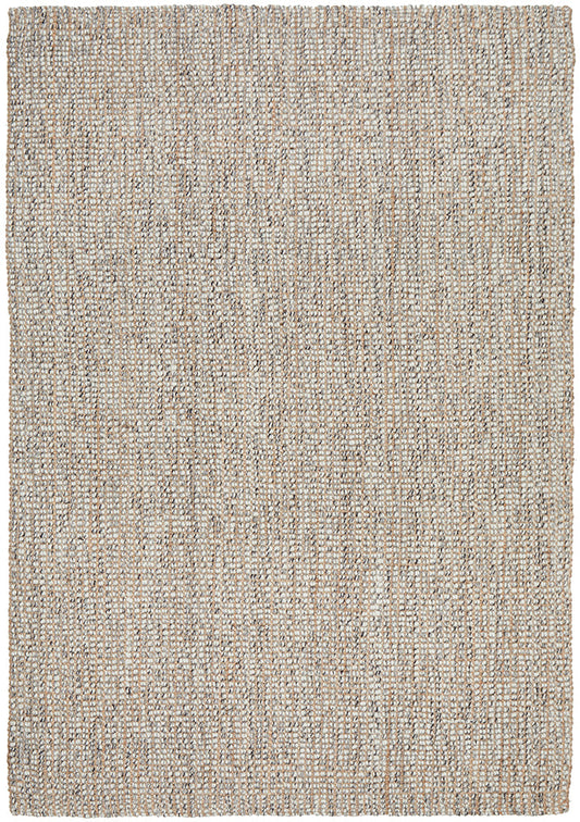 Arabella Grey Rug Hand Loomed Floor Carpet Mat