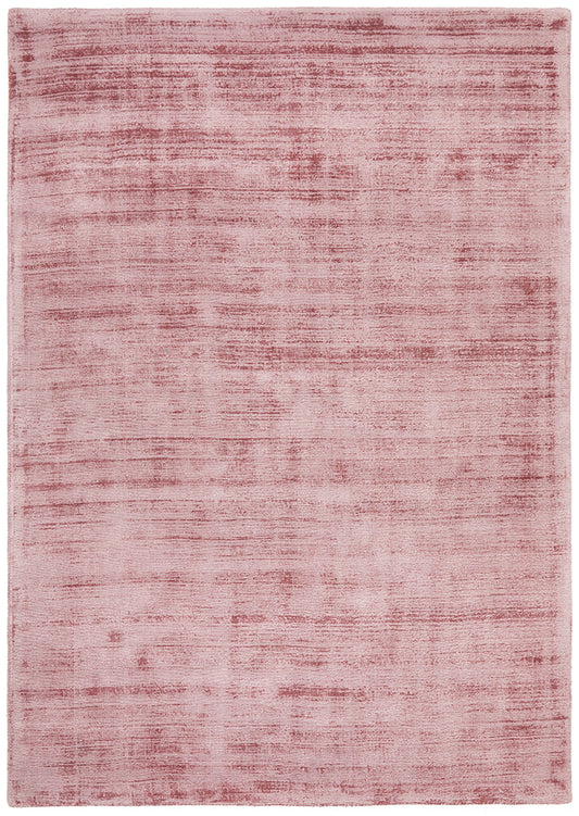 Bliss Blush Viscose Floor Rug