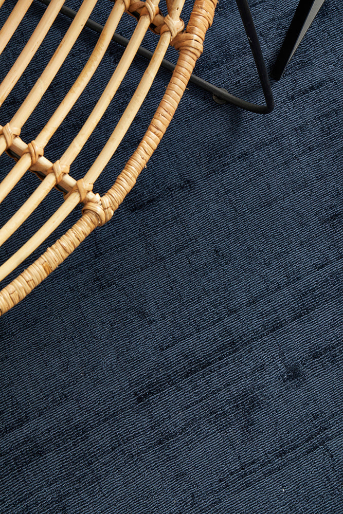 Bliss Denim Viscose Floor Rug