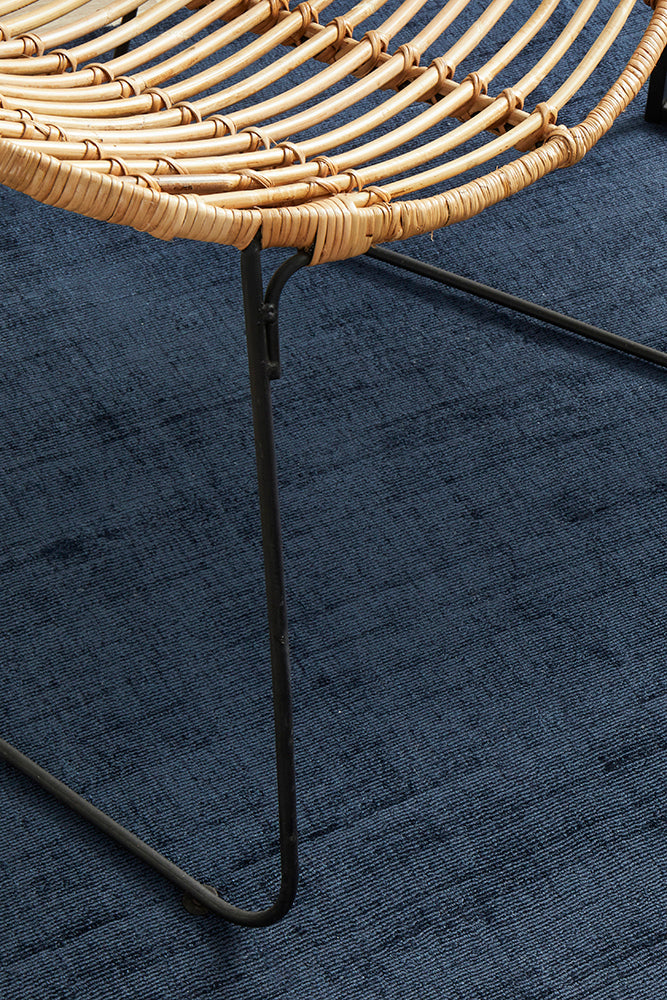 Bliss Denim Viscose Floor Rug