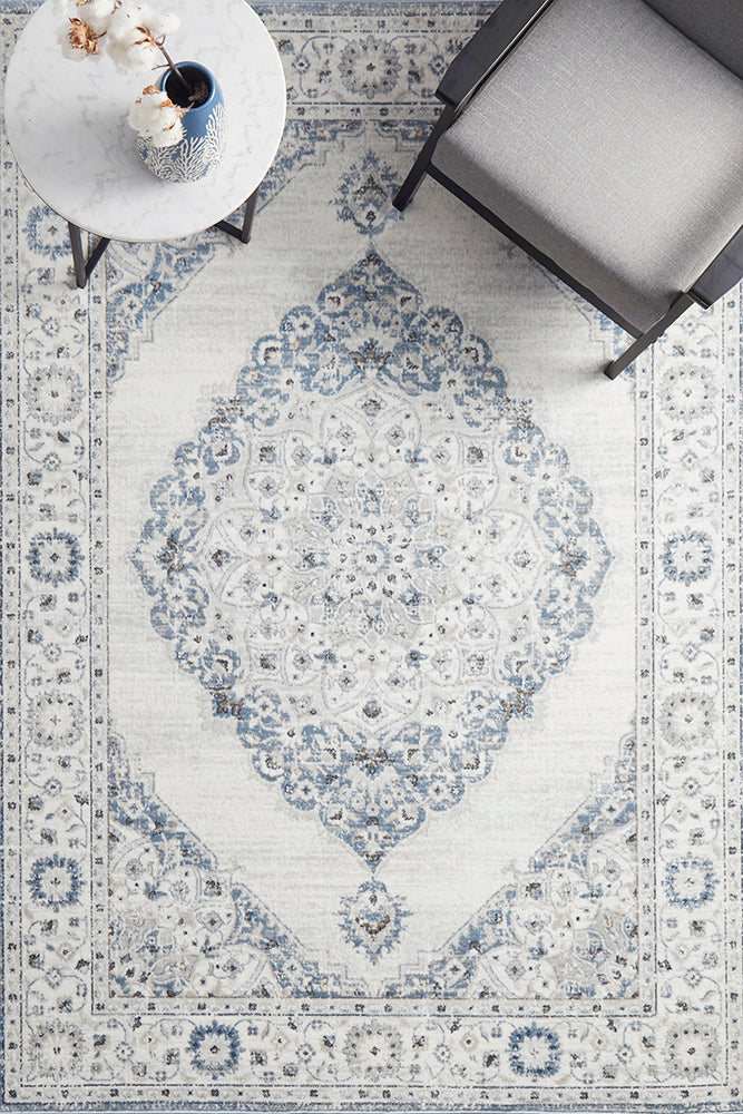 Emotion 77 Blue Floor Rug