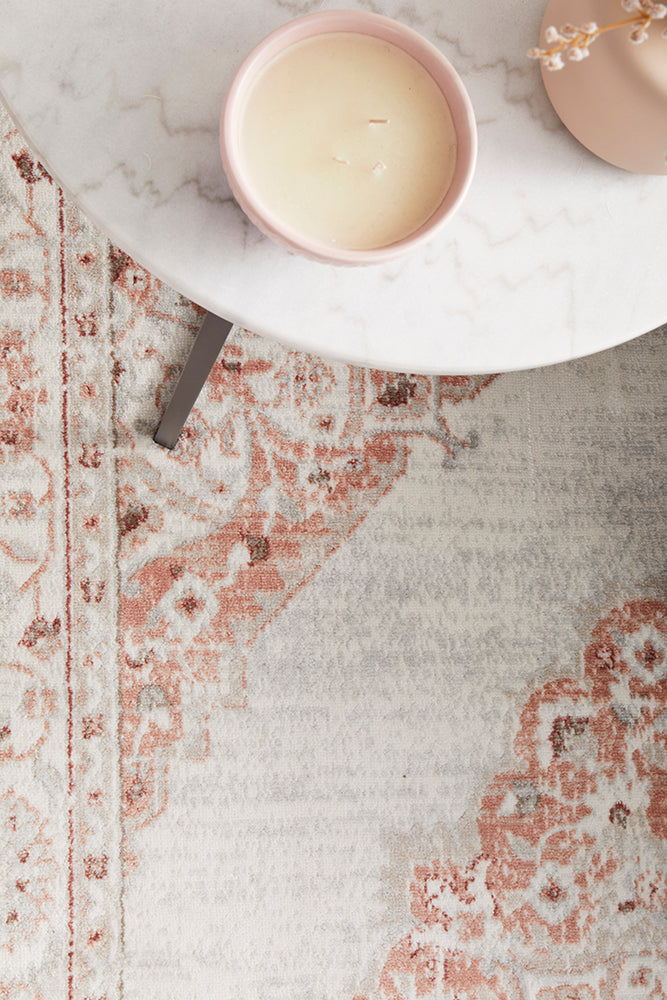 Emotion 77 Peach Floor Rug