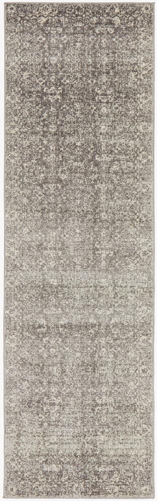 Evoke Pidgeon Grey Transitional Runner Rug