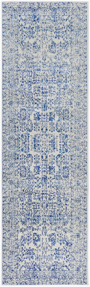 Evoke Frost Blue Transitional Rug