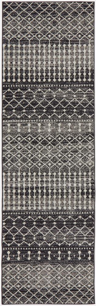 Evoke Simplicity Black Transitional Rug